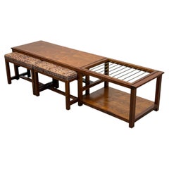 Edward Wormley for Dunbar Table / Bench with Stools
