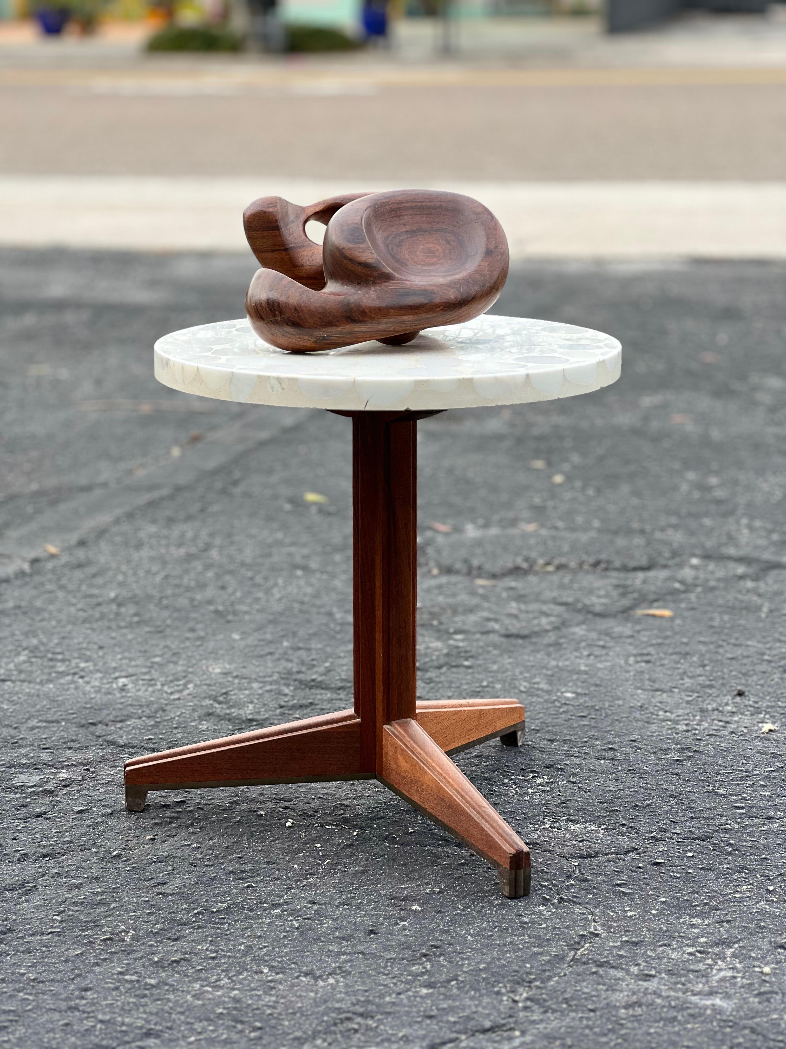 Edward Wormley for Dunbar Table with Marble Terrazzo Top For Sale 1