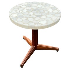 Vintage Edward Wormley for Dunbar Table with Marble Terrazzo Top