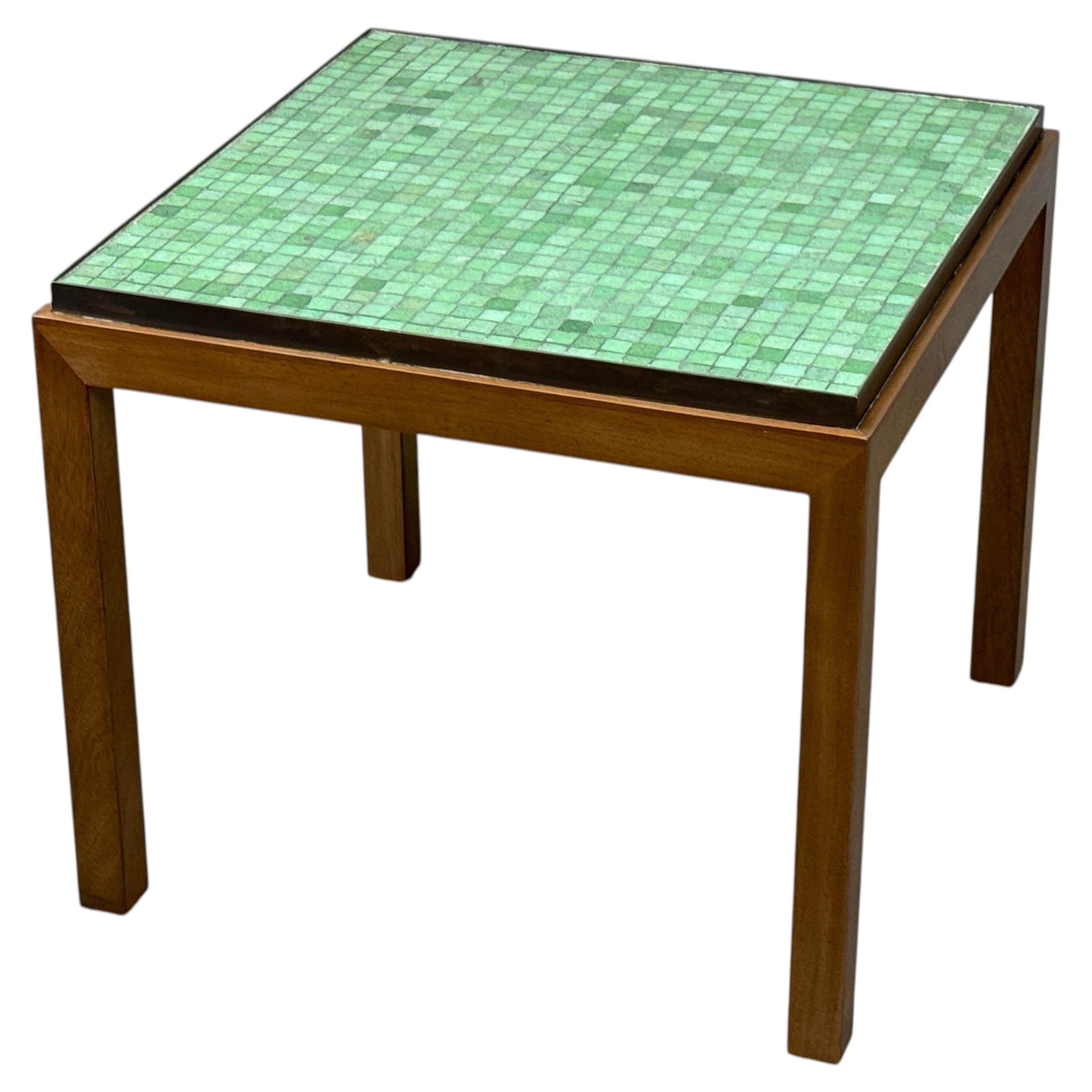 Edward Wormley for Dunbar Table with Murano Glass Tiles
