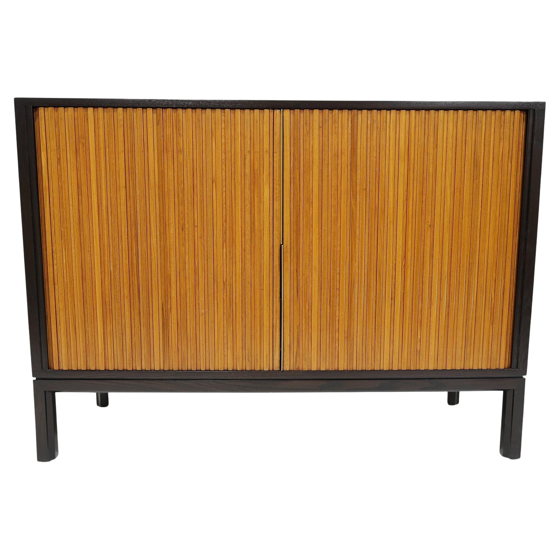 Edward Wormley for Dunbar Tambour Door Chest For Sale