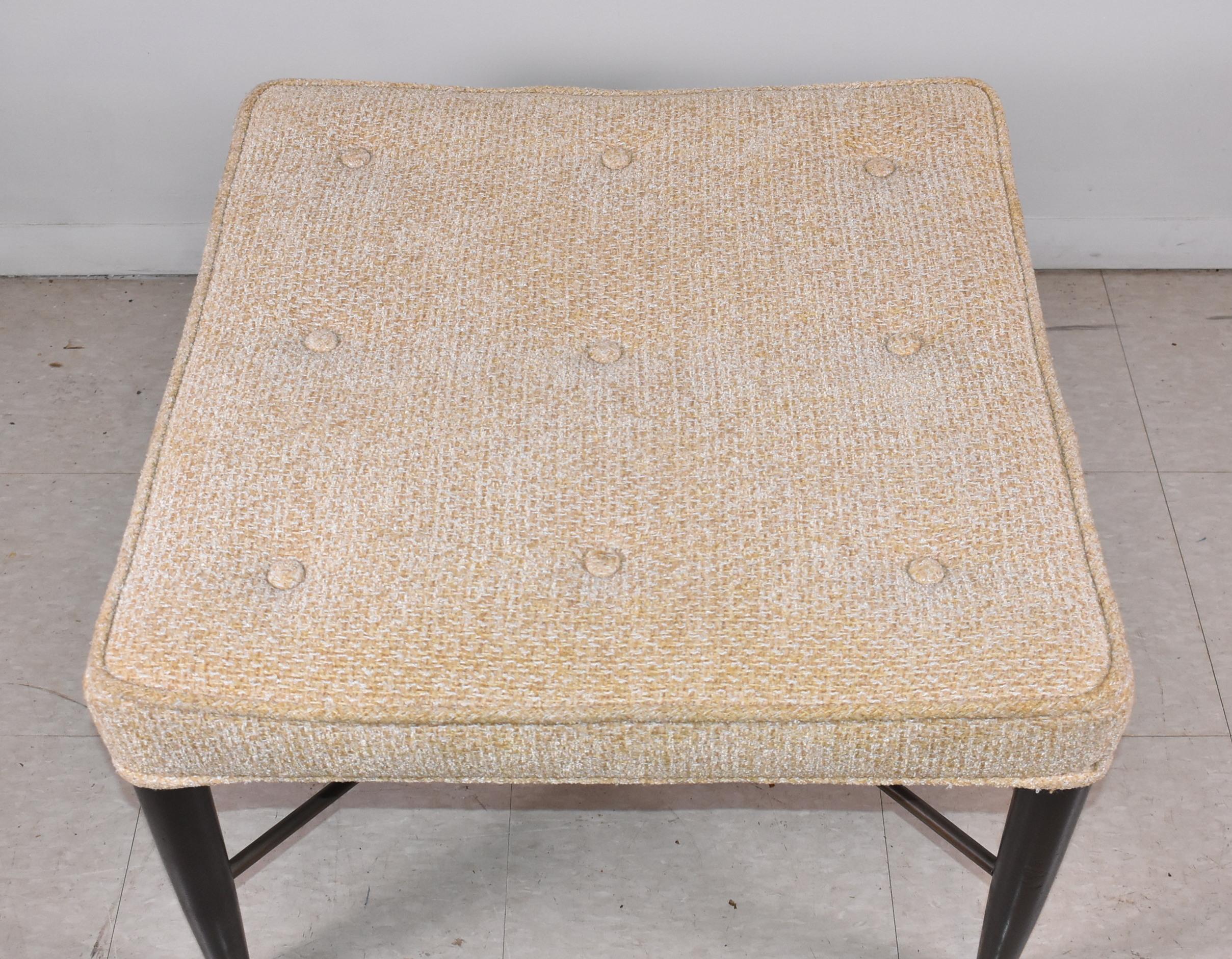 American Edward Wormley for Dunbar Thebes Stool For Sale