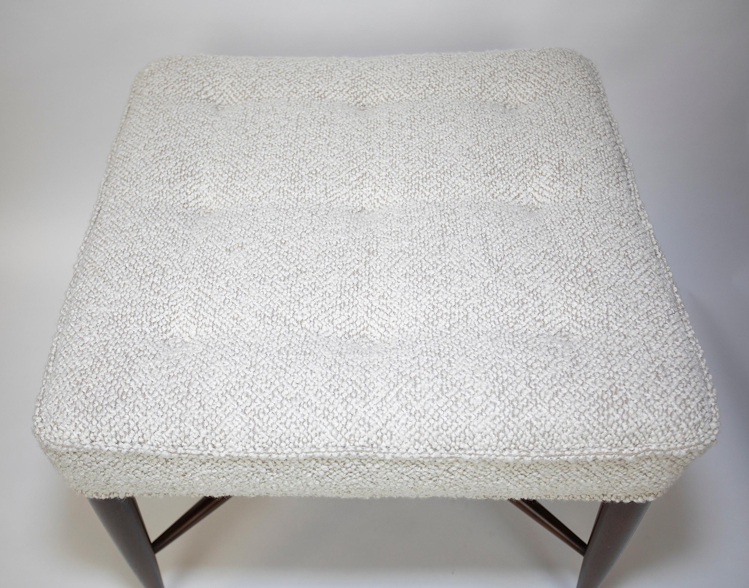 Edward Wormley para Dunbar Taburetes Tebas mediados del siglo XX en venta