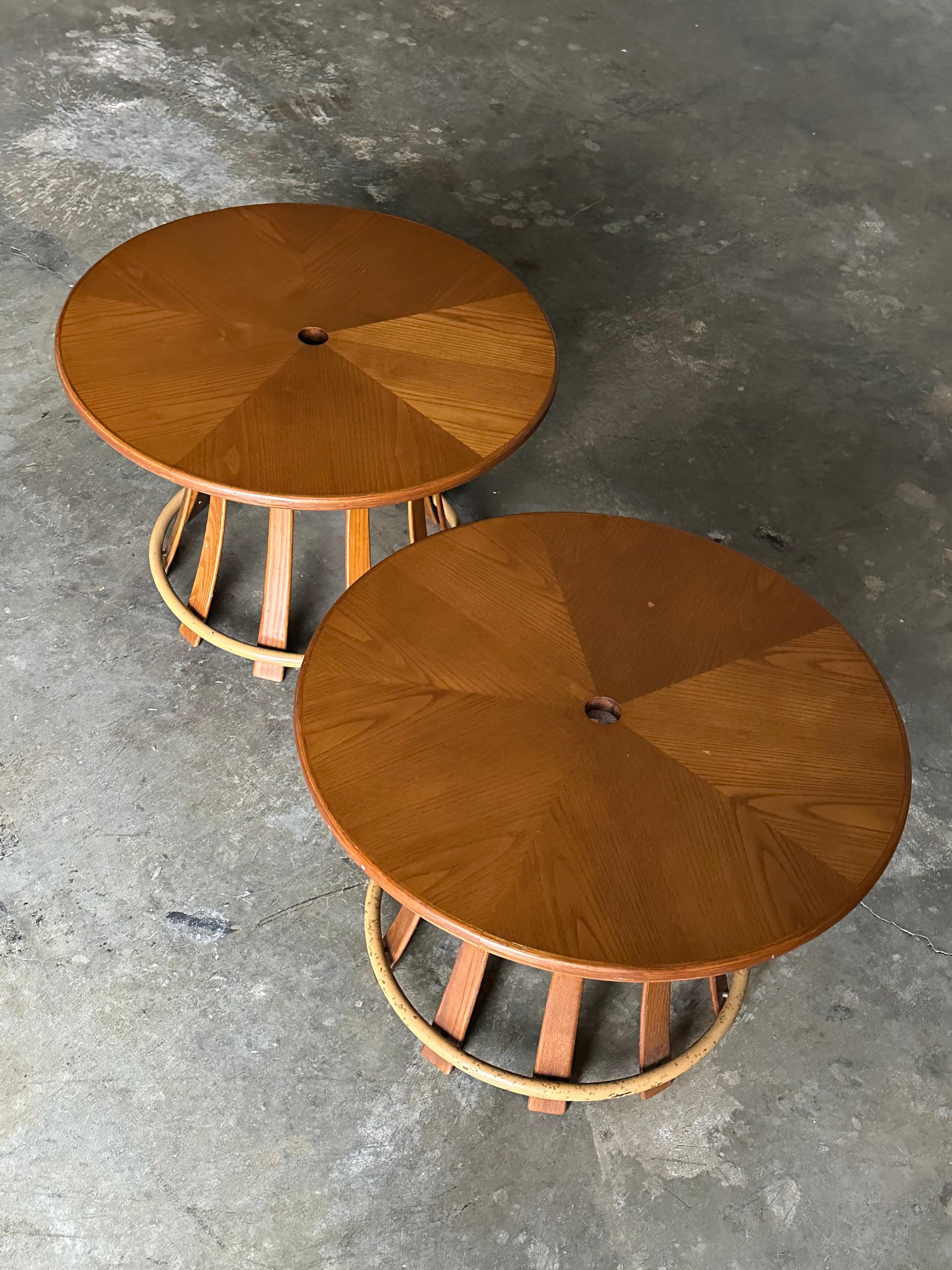 American Edward Wormley for Dunbar Toad Stool Tables For Sale