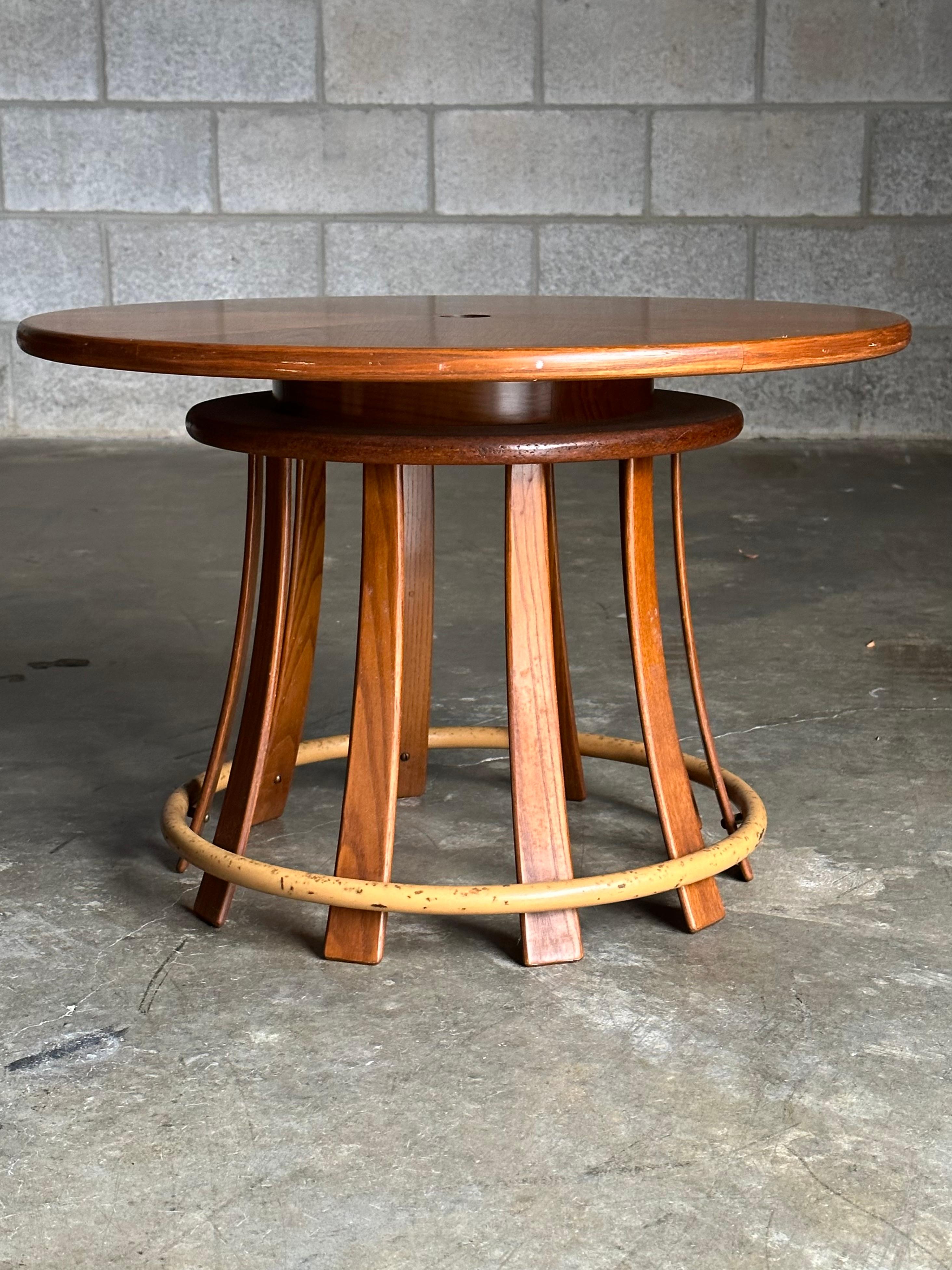 Métal Edward Wormley pour Dunbar Tables tabourets crapauds en vente