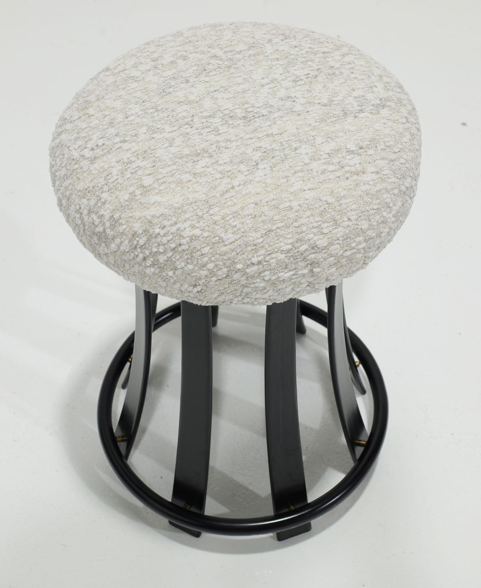 Mid-Century Modern Tabouret à perles Edward Wormley pour Dunbar en vente