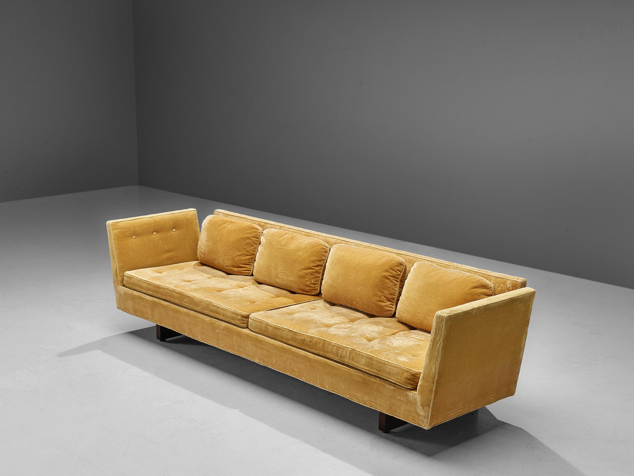 Edward Wormley for Dunbar Two Part Split-Arm Corner Sofa 3