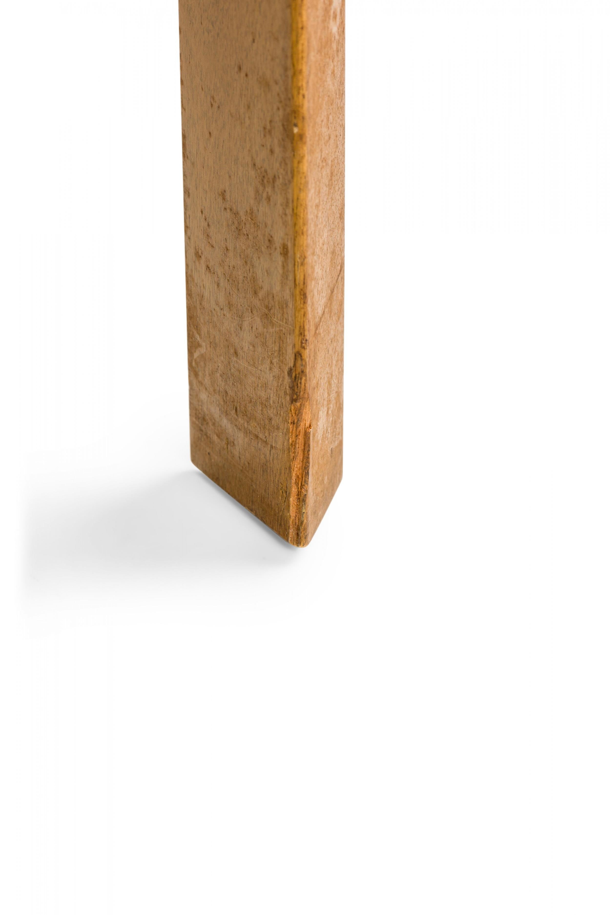 Edward Wormley for Dunbar Two Tier Square Wooden End / Side Table (Table d'extrémité / d'appoint carrée en bois à deux niveaux) Bon état - En vente à Queens, NY