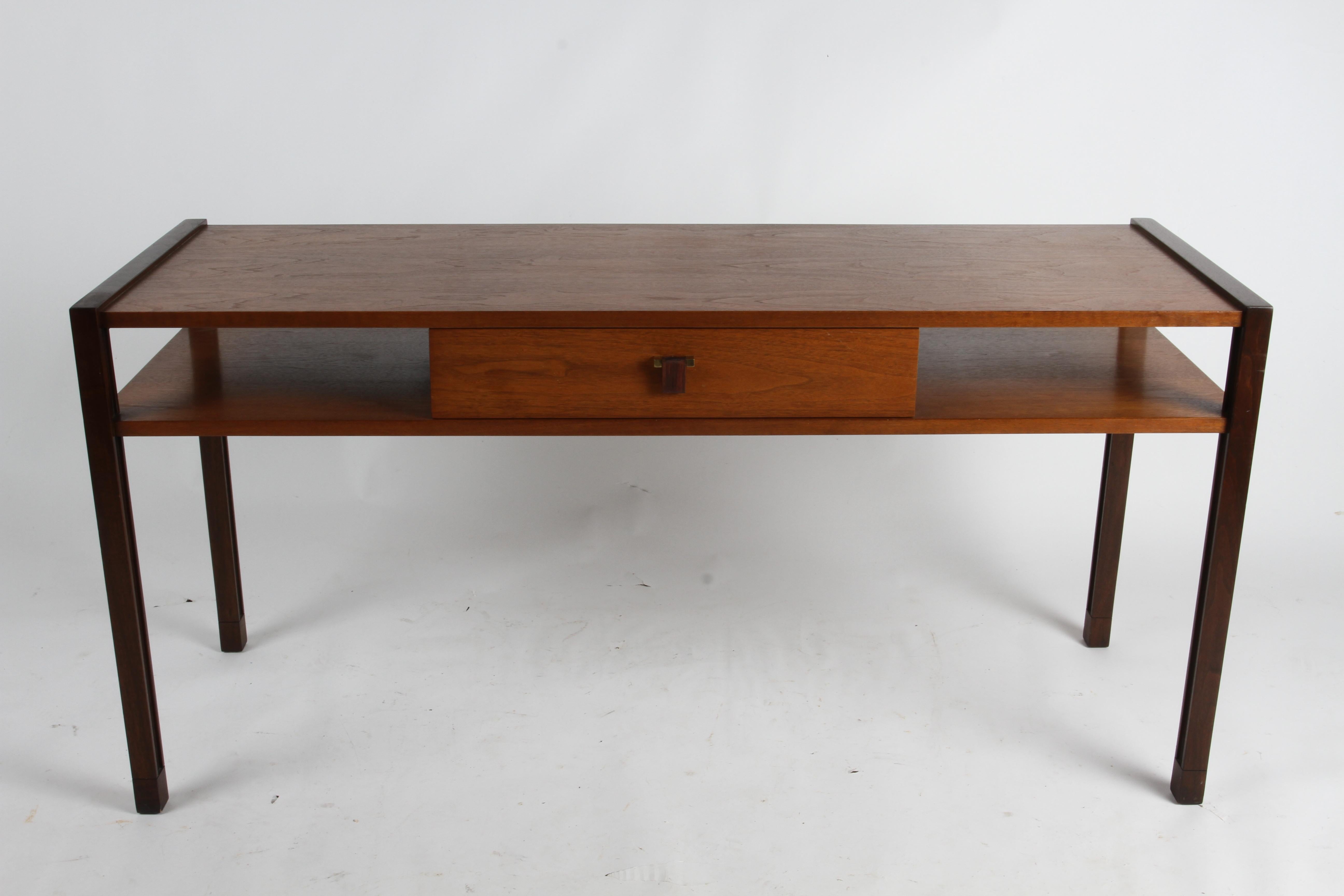 walnut sofa table