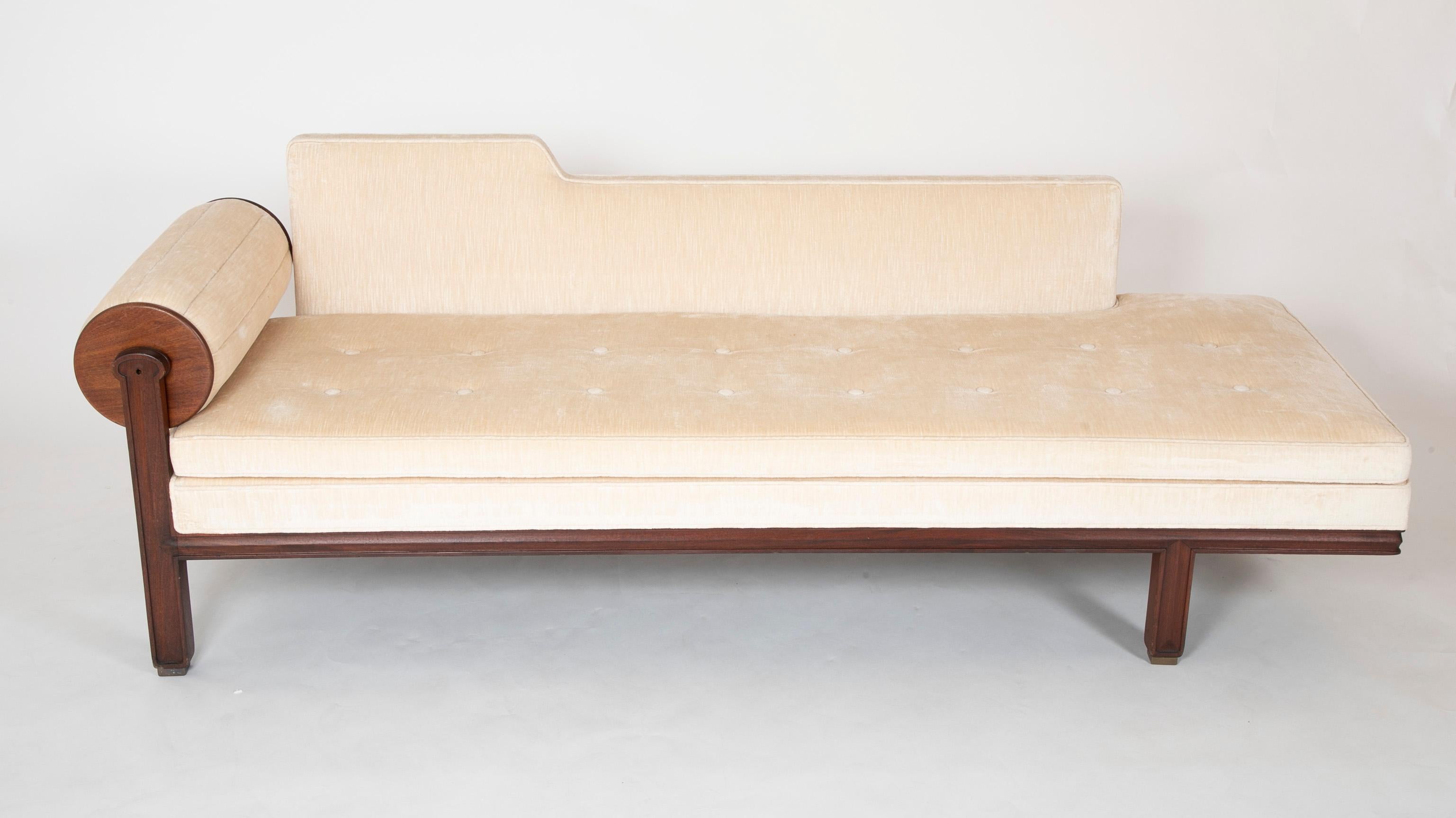 Edward Wormley for Dunbar Upholstered Daybed In Good Condition In Stamford, CT