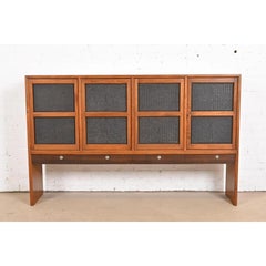 Edward Wormley für Dunbar, Schrank aus Nussbaum und Palisanderholz mit chinesischen Blöcken