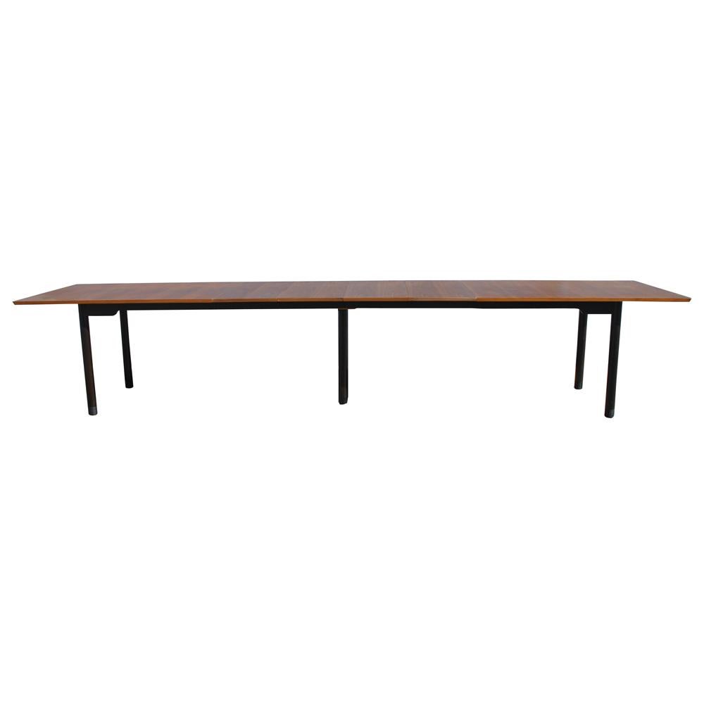 Edward Wormley for Dunbar Walnut Dining Table 13FT (amerikanisch)