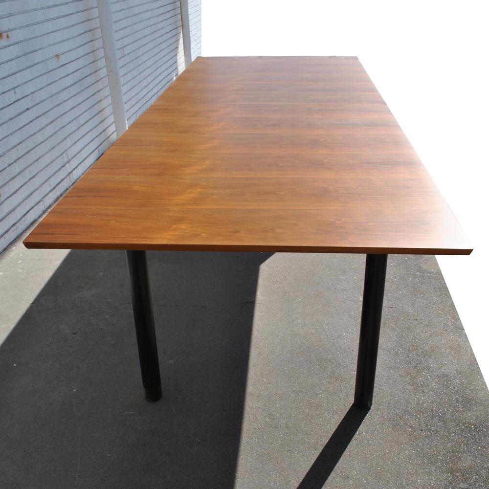 Edward Wormley for Dunbar Walnut Dining Table 13FT 1