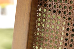 Edward Wormley for Dunbar Wingback Model 6016 Chairs in Velvet