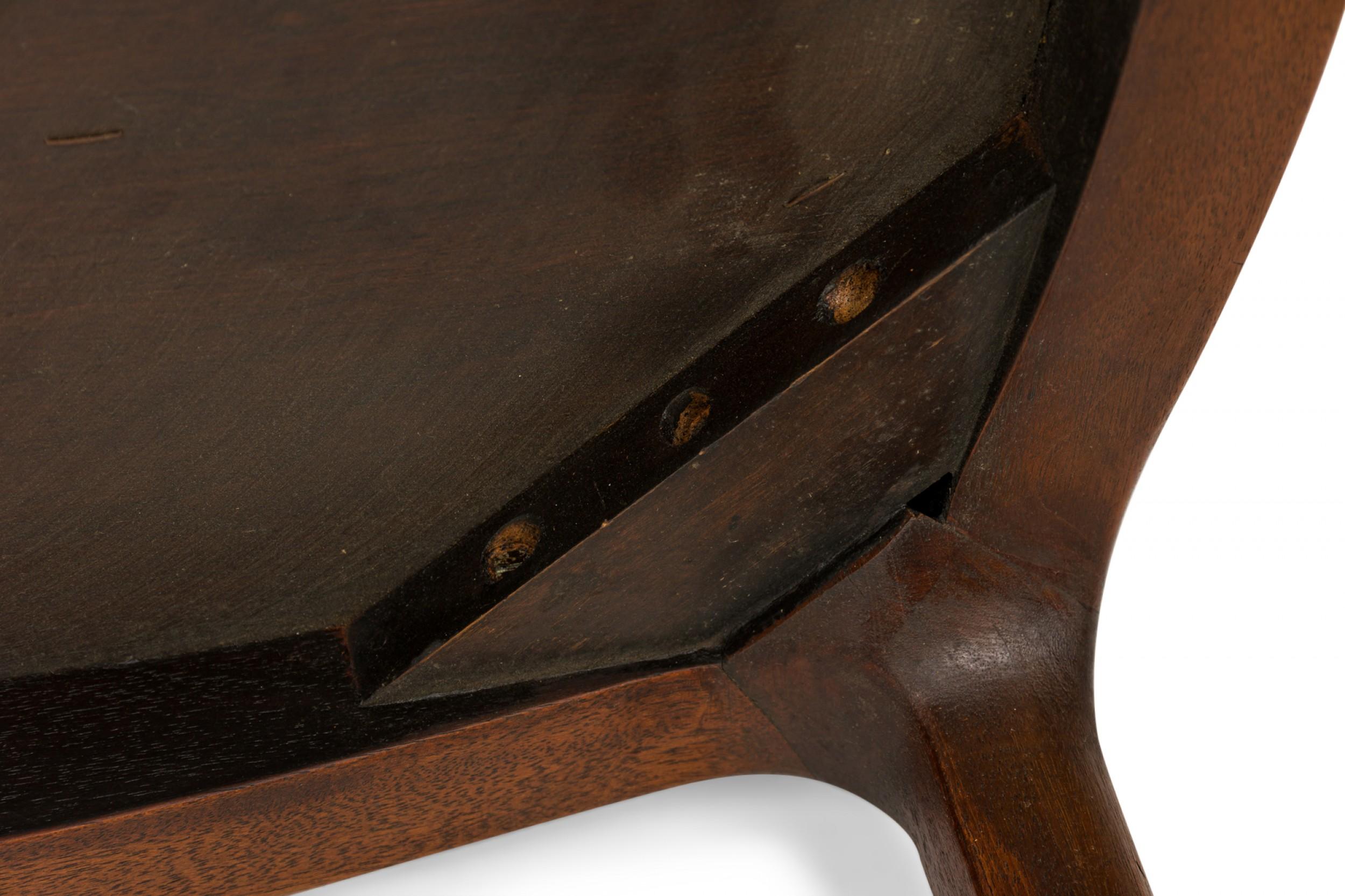 Edward Wormley pour Dunbar, table d'appoint encadrée avec plateau encastré en vente 2