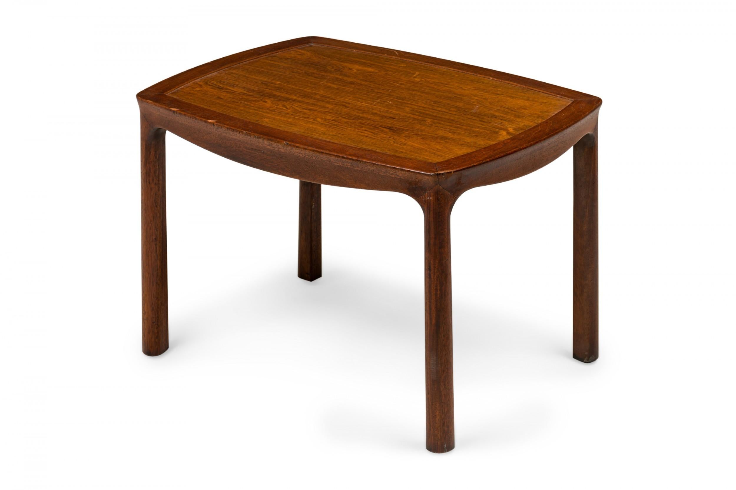 Edward Wormley pour Dunbar, table d'appoint encadrée avec plateau encastré en vente 1