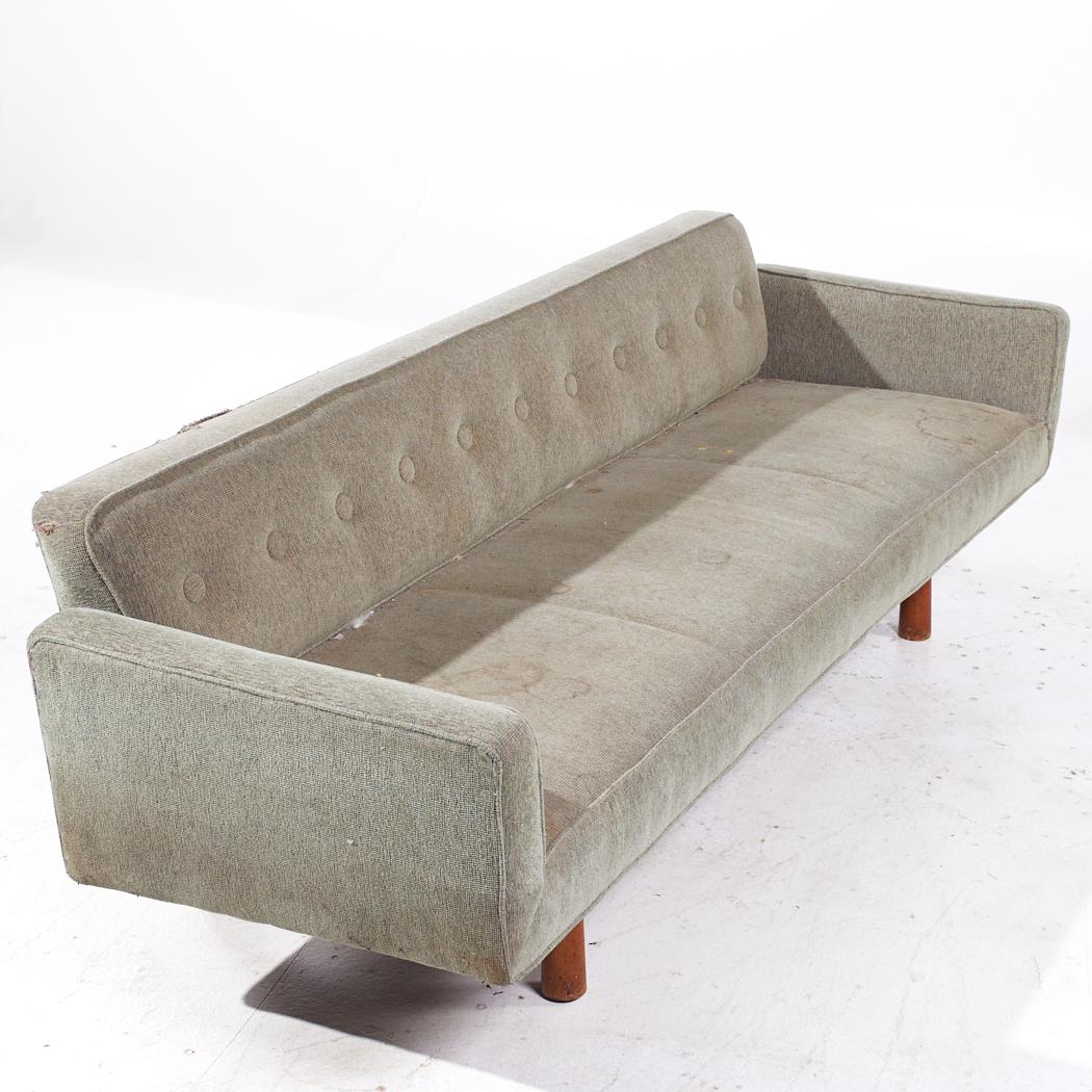 Tissu d'ameublement Canapé Mid Century New York Edward Wormley pour Dux en vente