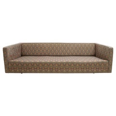 Vintage Edward Wormley Four-Seat Midcentury Tuxedo Sofa