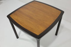 Edward Wormley Game Table in Mahogany with Rosewood Top 1960s 'Signed'