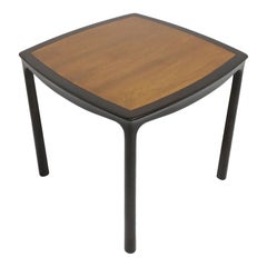 Tavolo da gioco Edward Wormley in mogano con piano in palissandro anni '60 'Firmato'