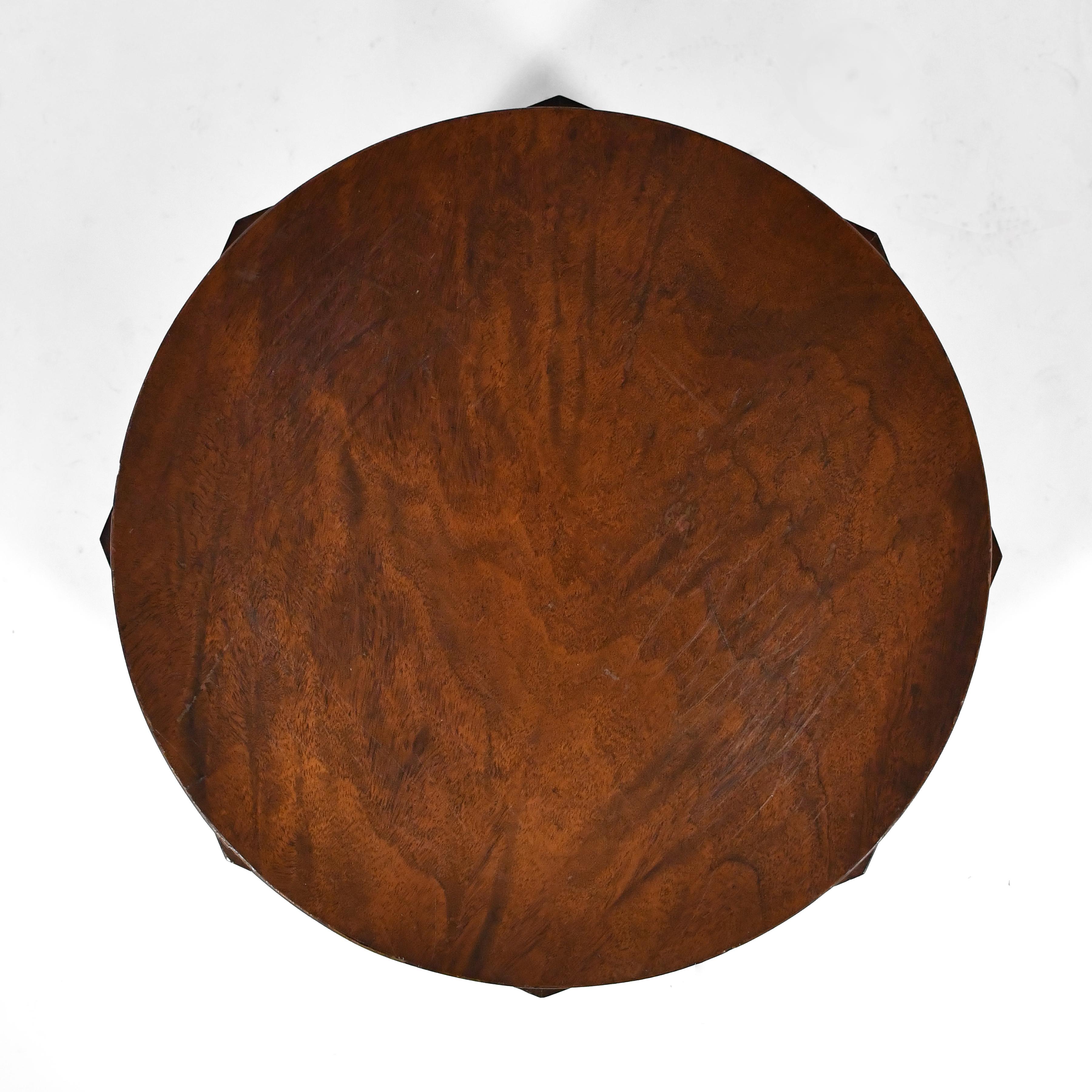 American Edward Wormley Hexagonal Table For Sale