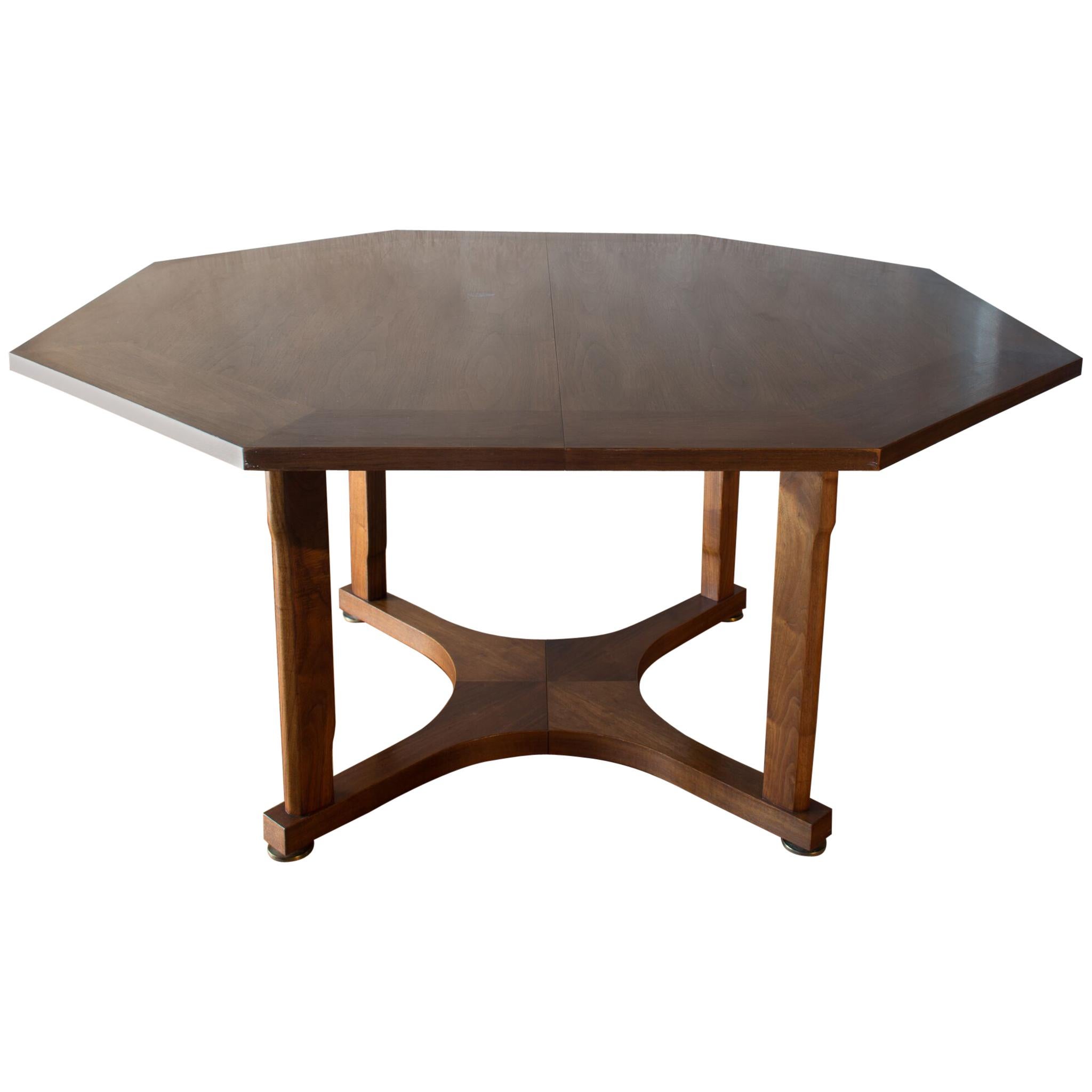 Edward Wormley Janus Game Table with Leaves For Sale