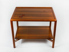 Edward Wormley Janus Occasional Table for Dunbar with Natzler Tiles Model 5630