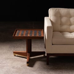 Edward Wormley "Janus" Occasional Tables with Natzler Tiles for Dunbar