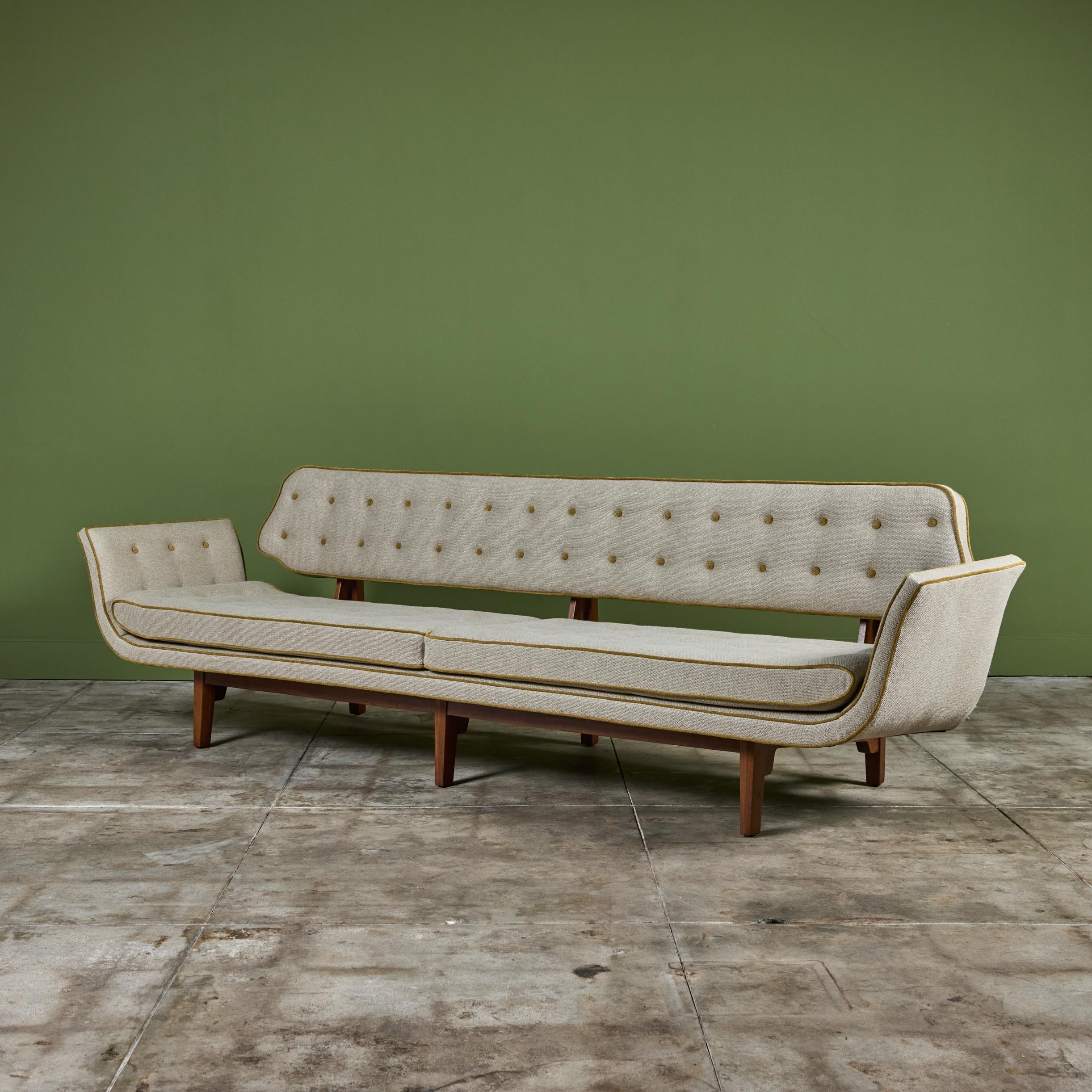 Edward Wormley La Gondola Sofa for Dunbar For Sale 1