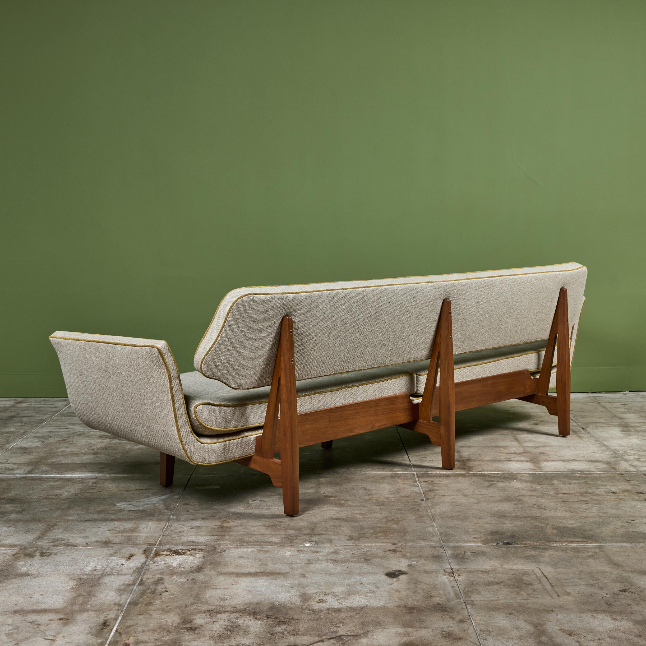 Mid-20th Century Edward Wormley La Gondola Sofa for Dunbar For Sale