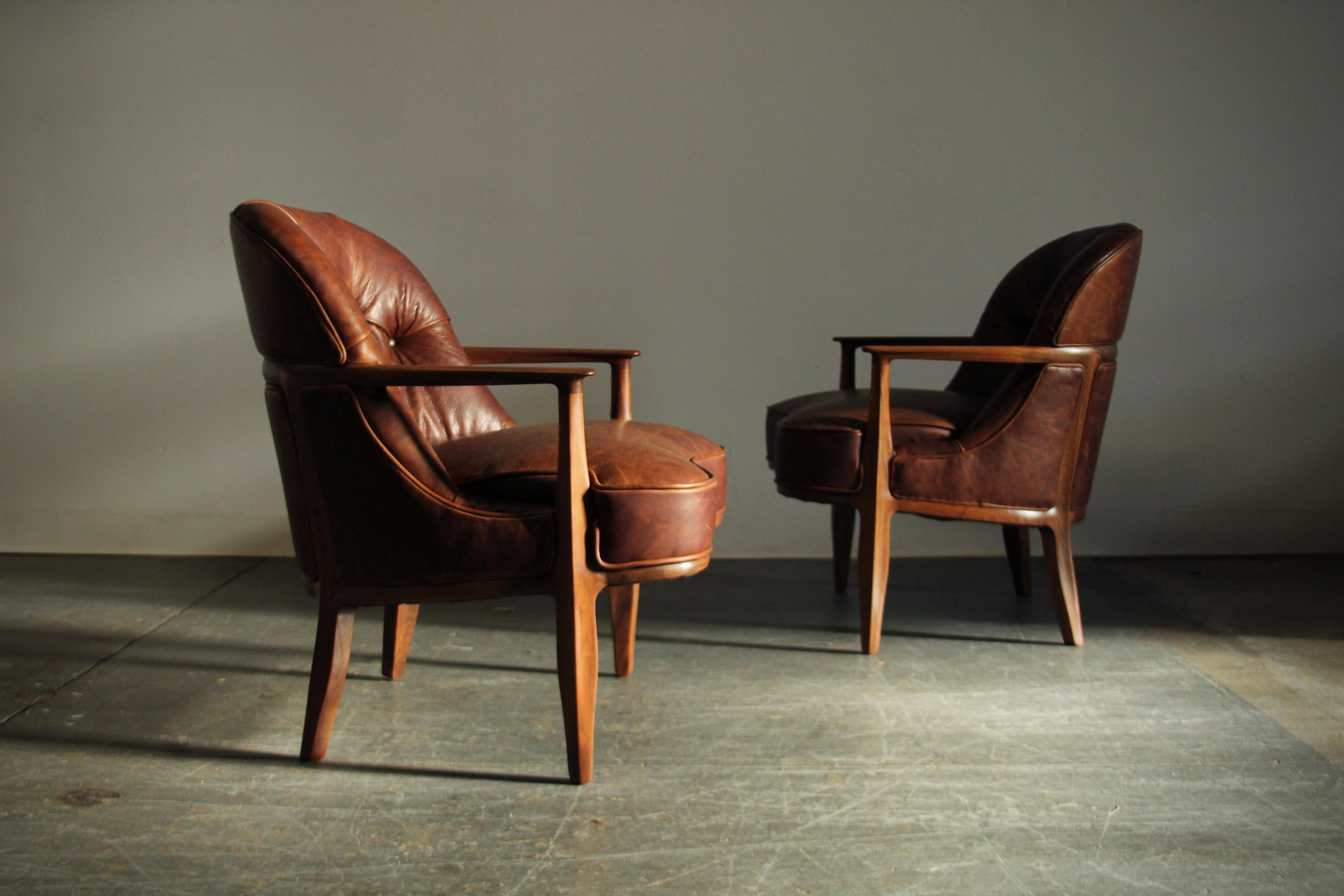 Edward Wormley Leather 