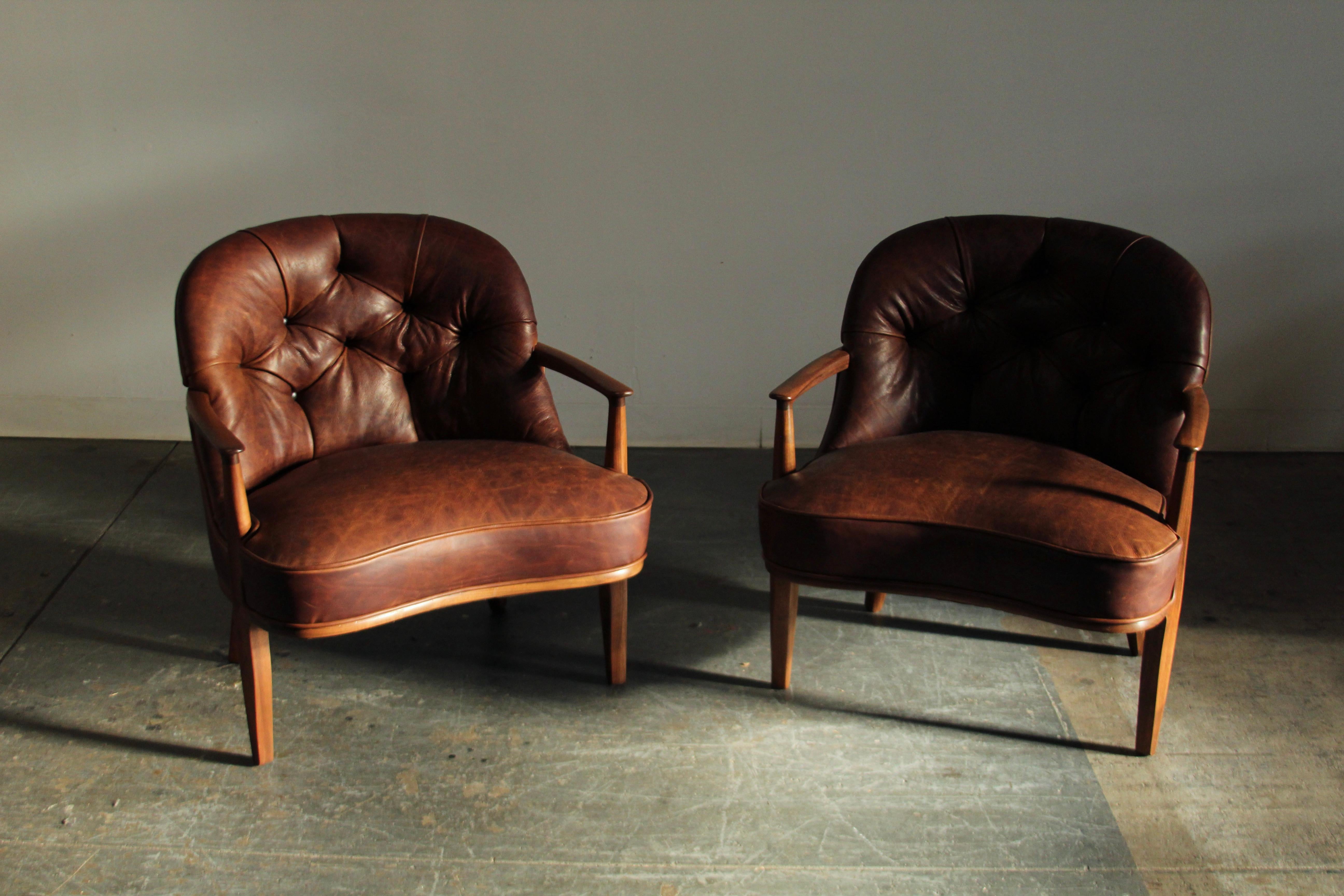 Edward Wormley Leather 