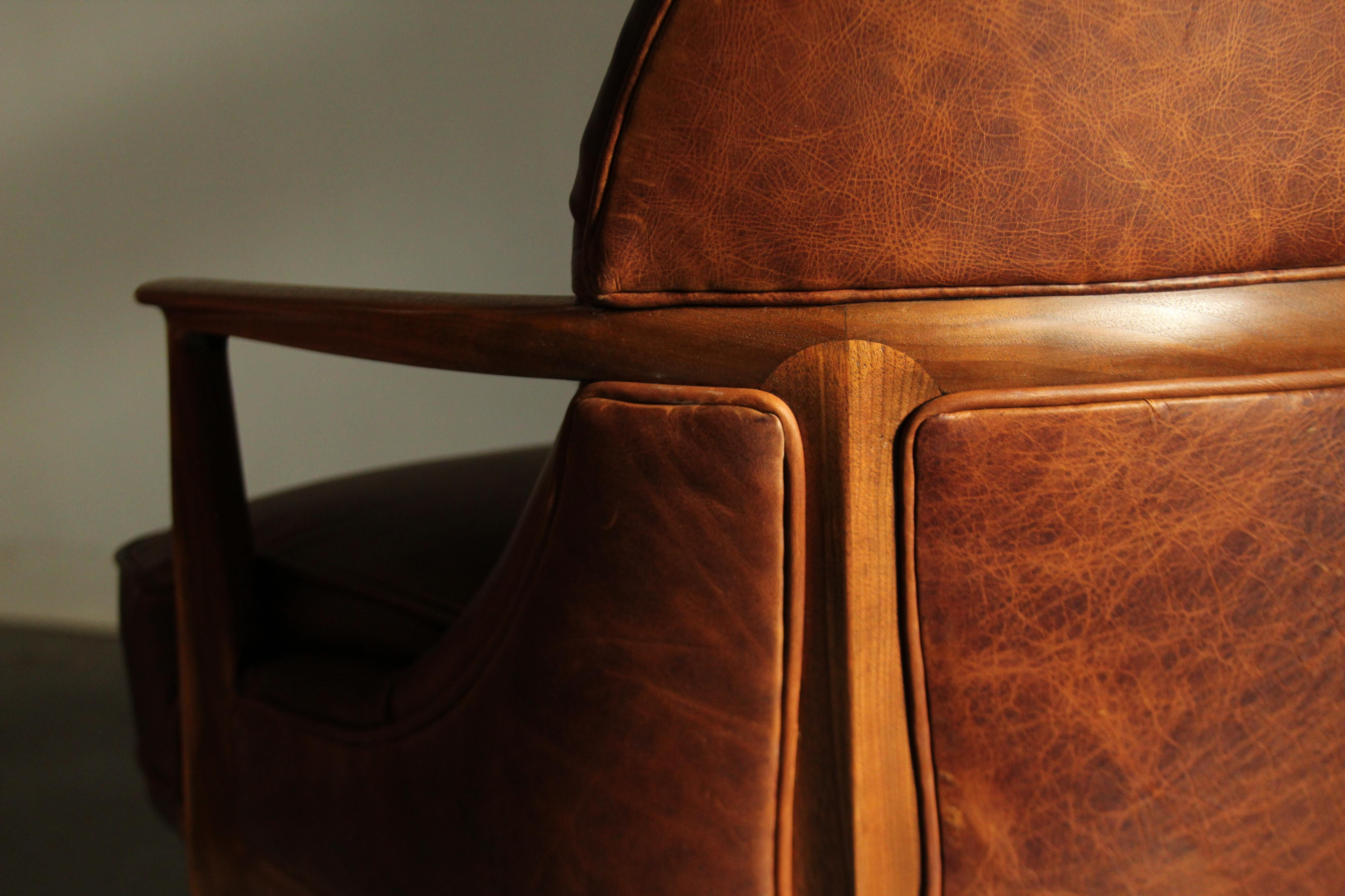 Edward Wormley Leather 