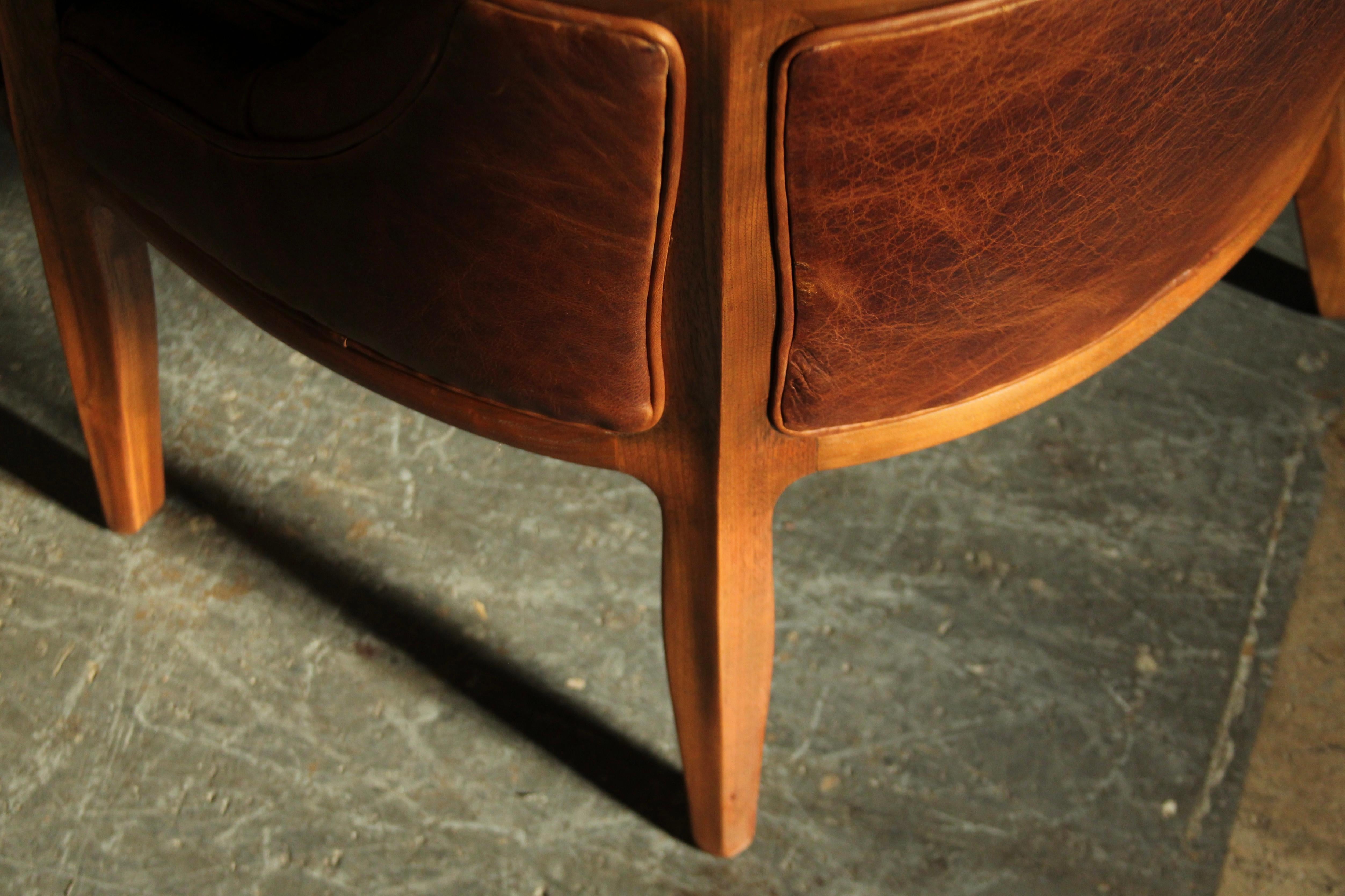 Edward Wormley Leather 