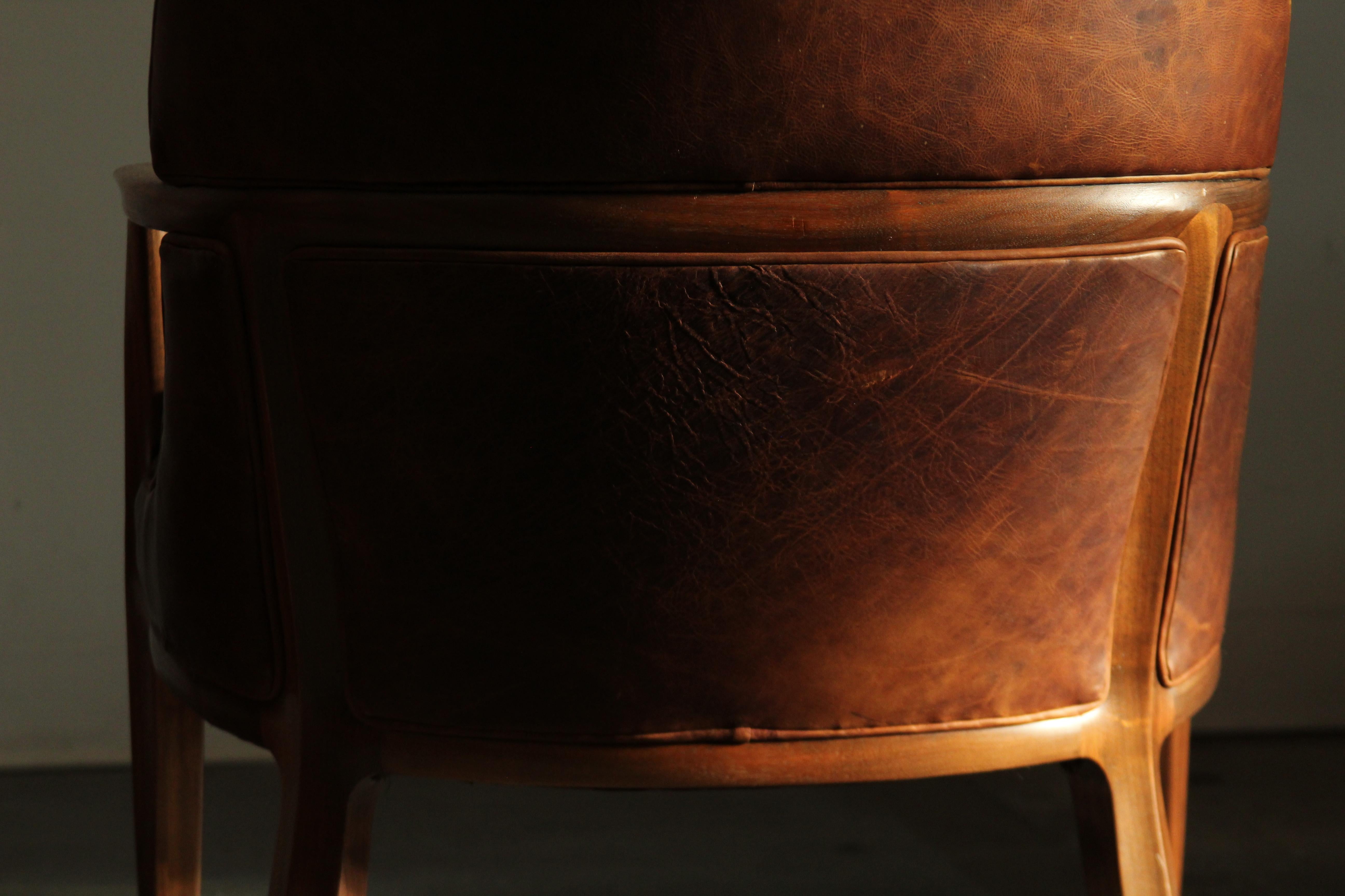 Edward Wormley Leather 