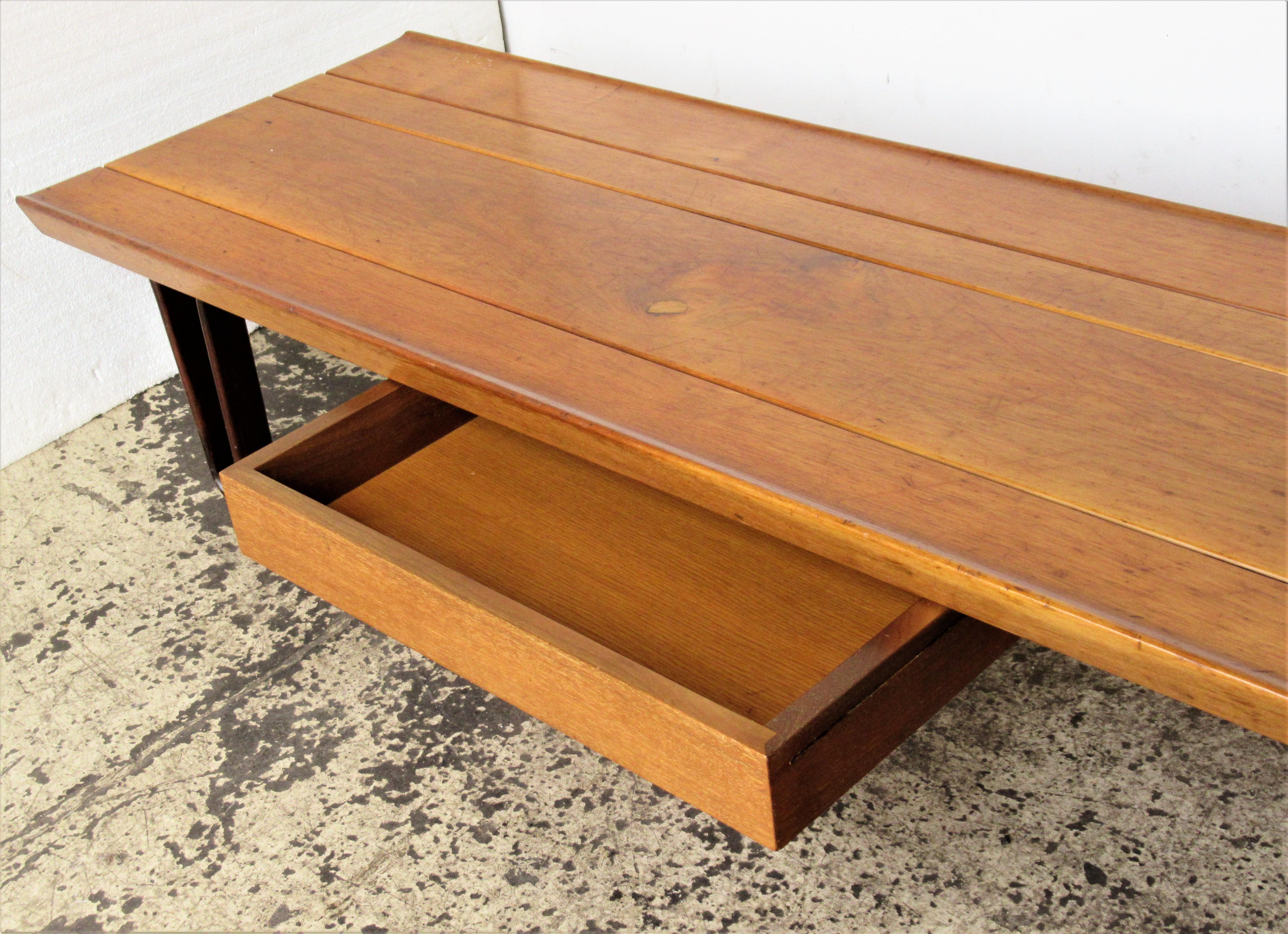 Edward Wormley Long John Coffee Table / Bench, Model 4699 3