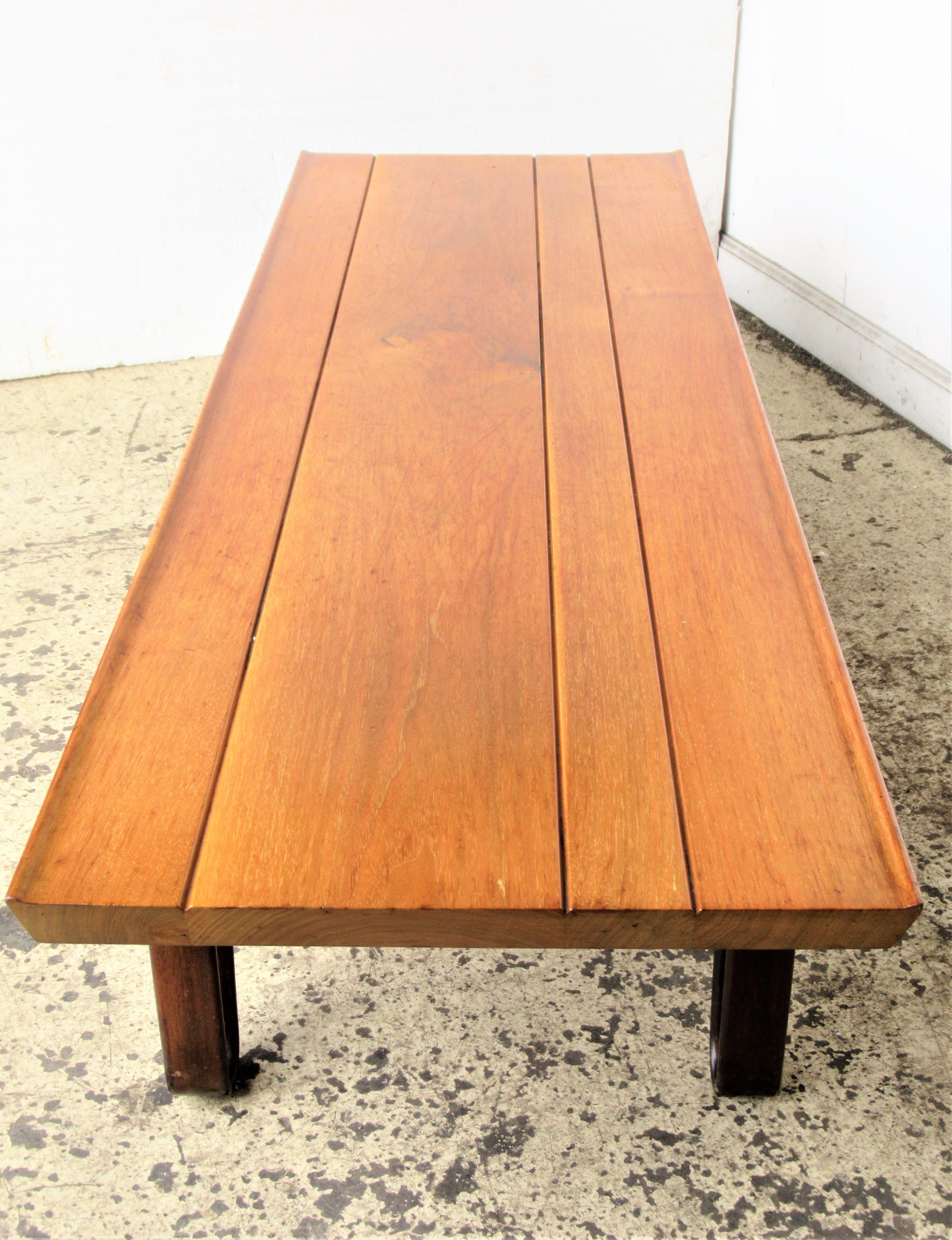 20th Century Edward Wormley Long John Coffee Table / Bench, Model 4699