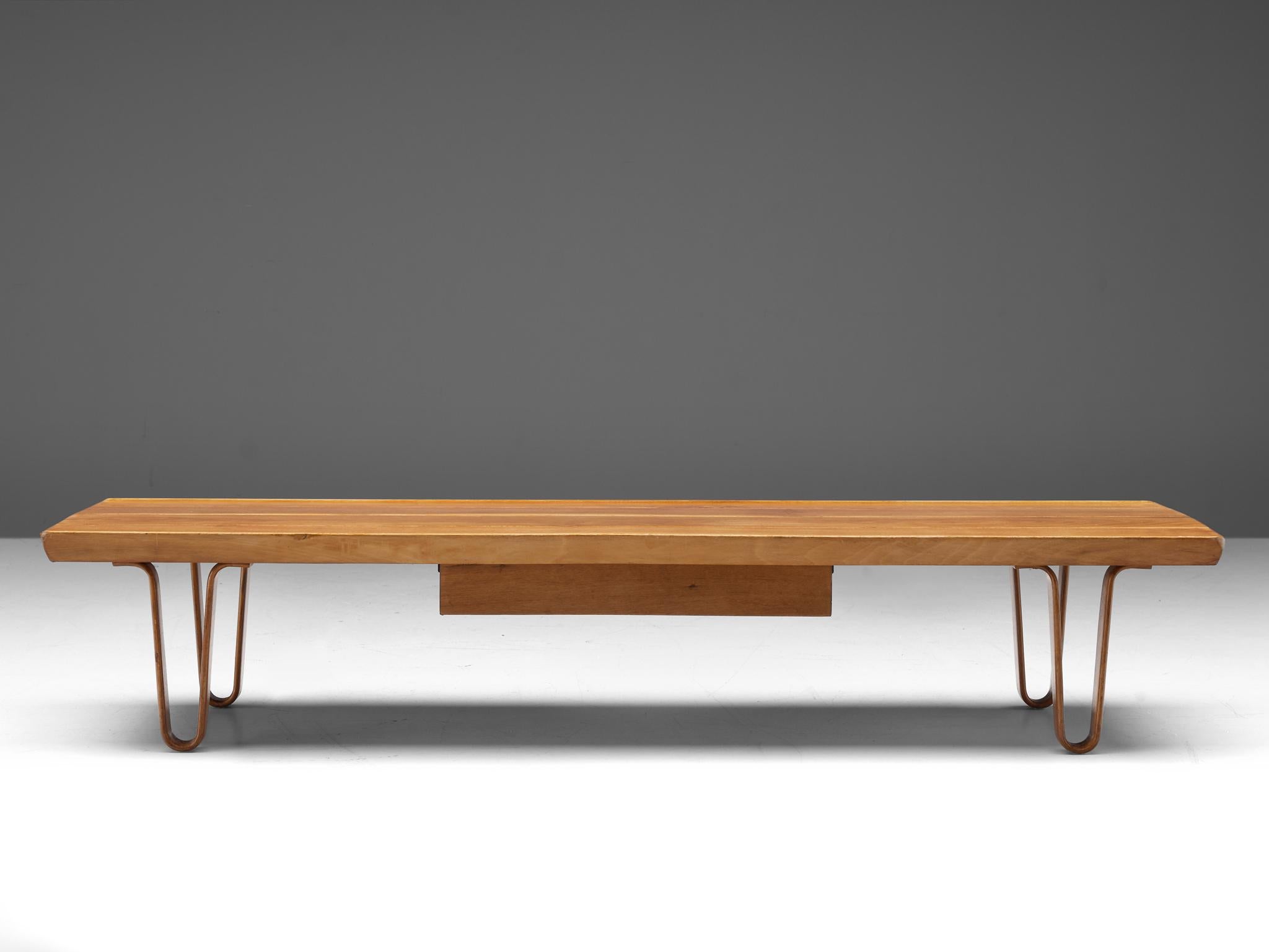 Edward Wormley, 'Long John' coffee table model 4699, mahogany, United States, 1962.

The 'Long John' coffee table is a design of Edward Wormley for Dunbar, features beautiful lines, balanced in an almost Japanese aesthetics. Dunbar mentions 