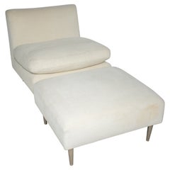 Edward Wormley Lounge Chair and Ottoman