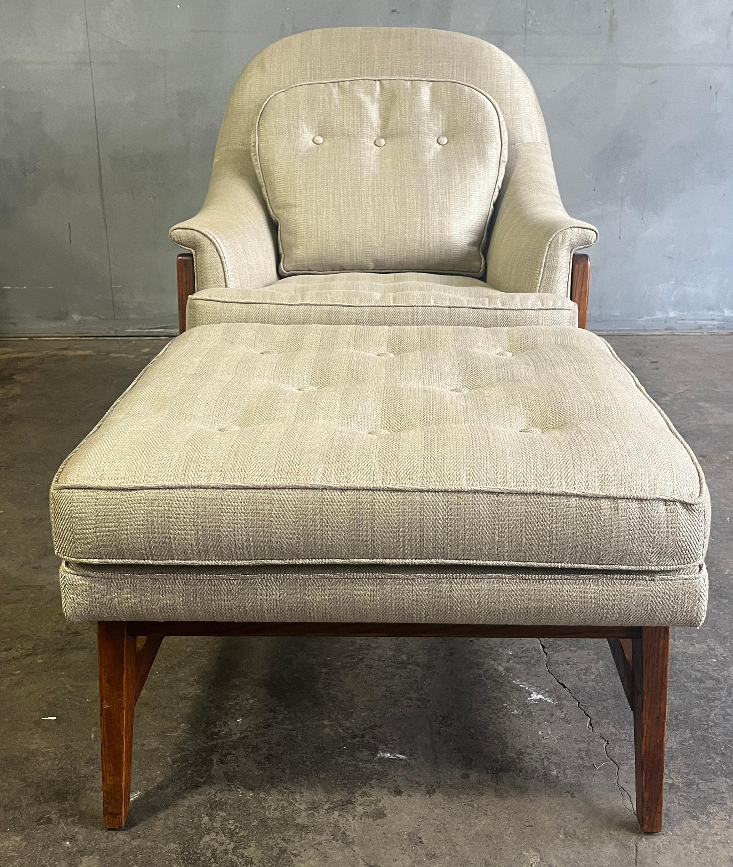 Mid-Century Modern Edward Wormley Lounge Chair for Dunbar 