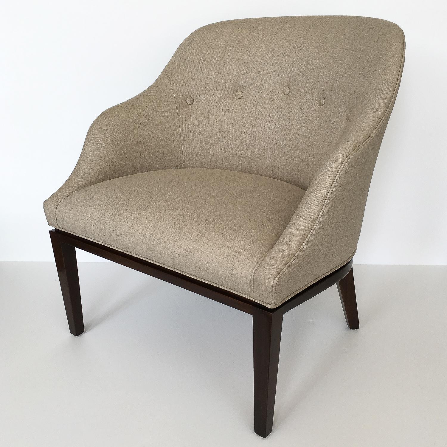 Mid-Century Modern Edward Wormley Lounge Chair for Dunbar