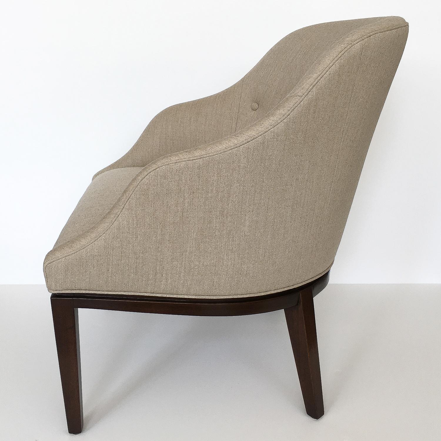Edward Wormley Lounge Chair for Dunbar In Excellent Condition In Chicago, IL