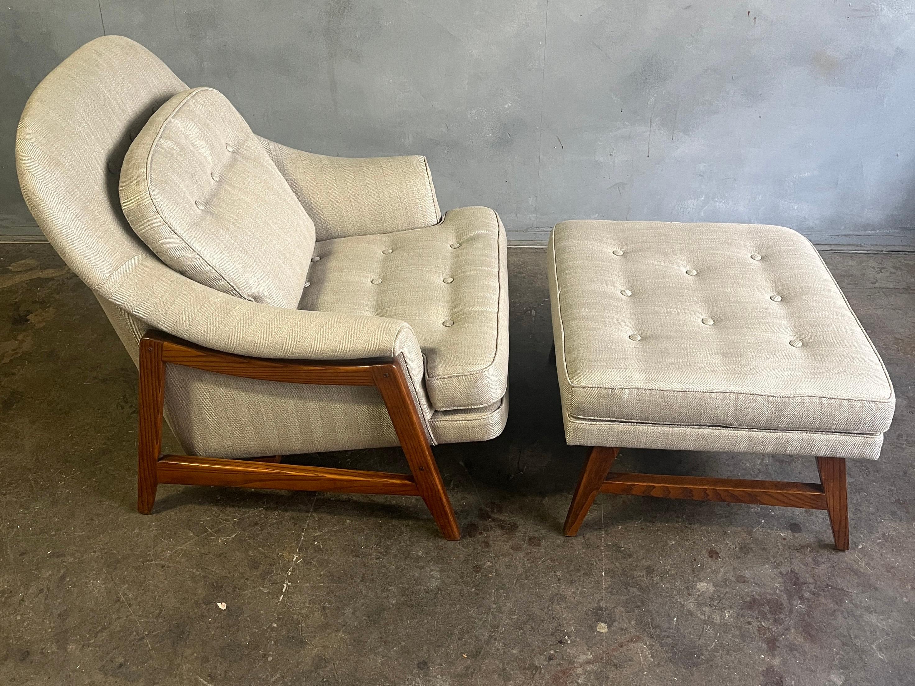 20th Century Edward Wormley Lounge Chair for Dunbar 