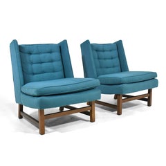 Edward Wormley Lounge Chairs by Dunbar