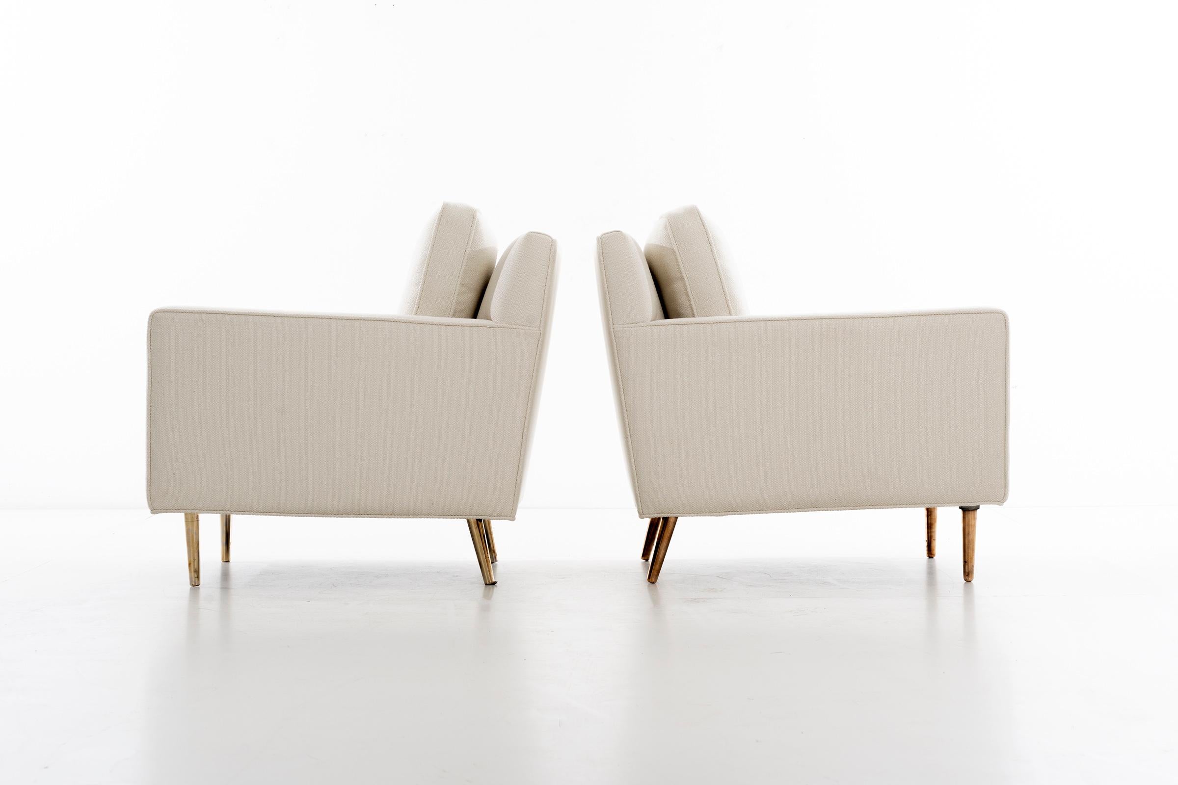 Mid-Century Modern Edward Wormley Lounge Chairs