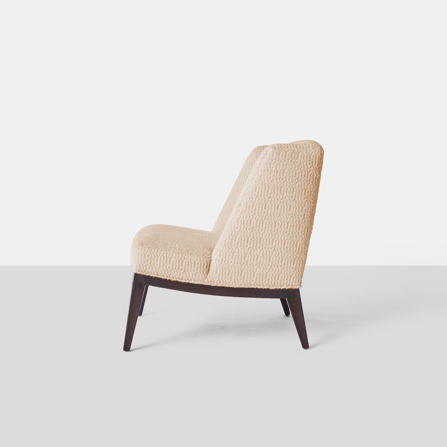 American Rare Edward Wormley Slipper Chairs