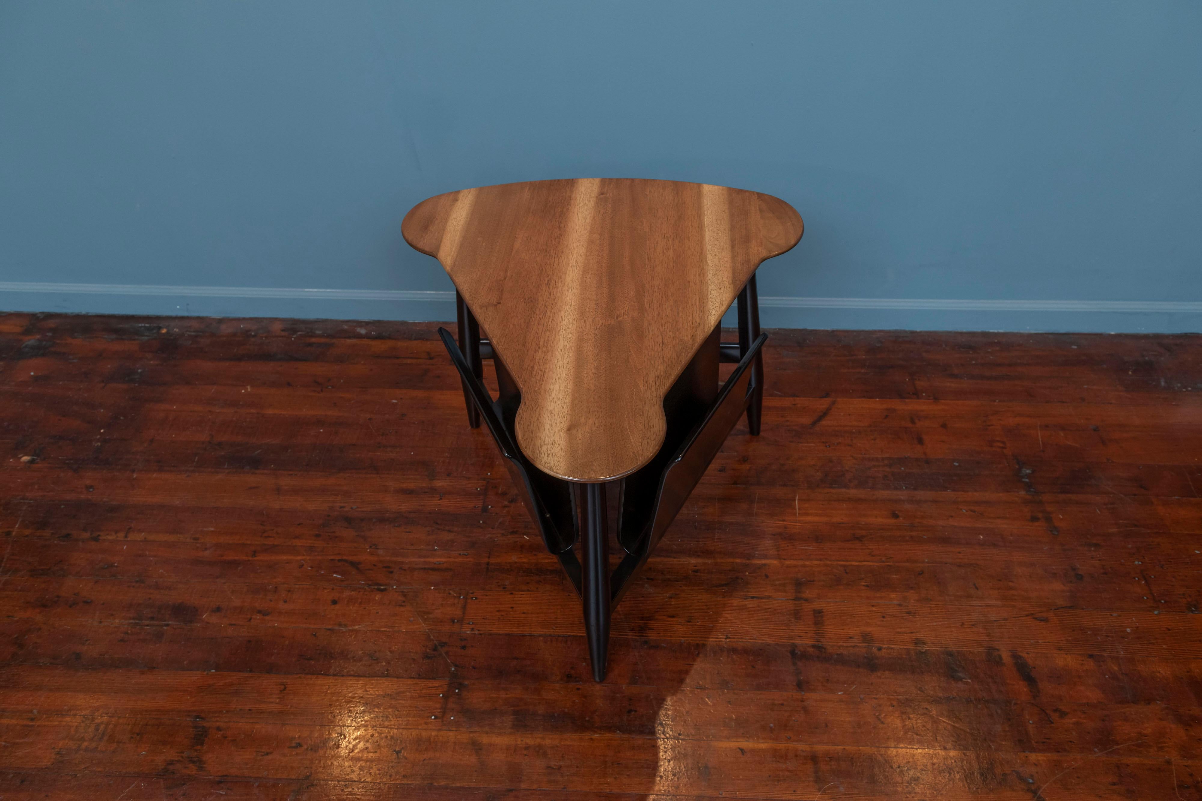 Mid-Century Modern Edward Wormley Magazine Table for Dunbar For Sale