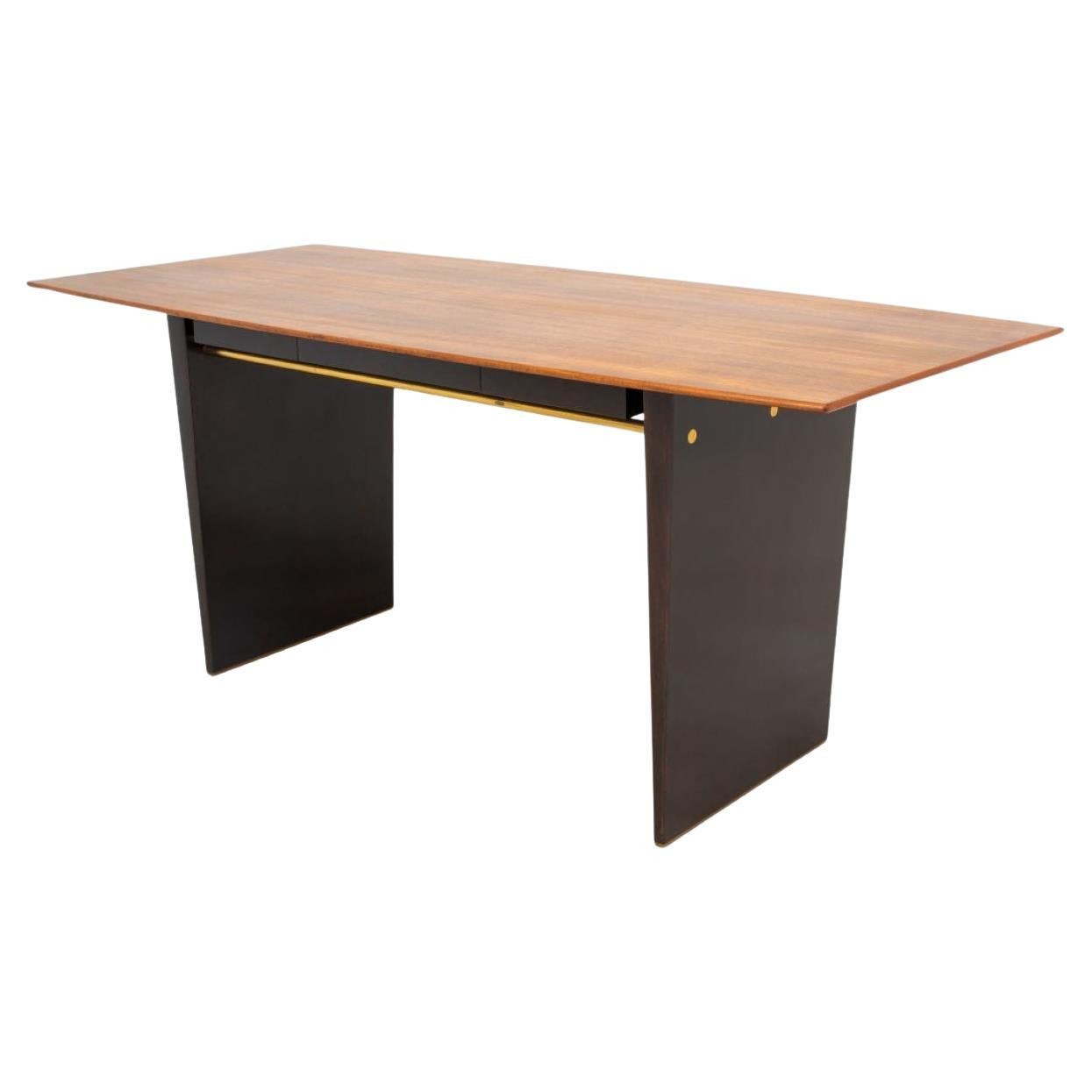 Edward Wormley Mahogany Desk, Model 5472 For Sale