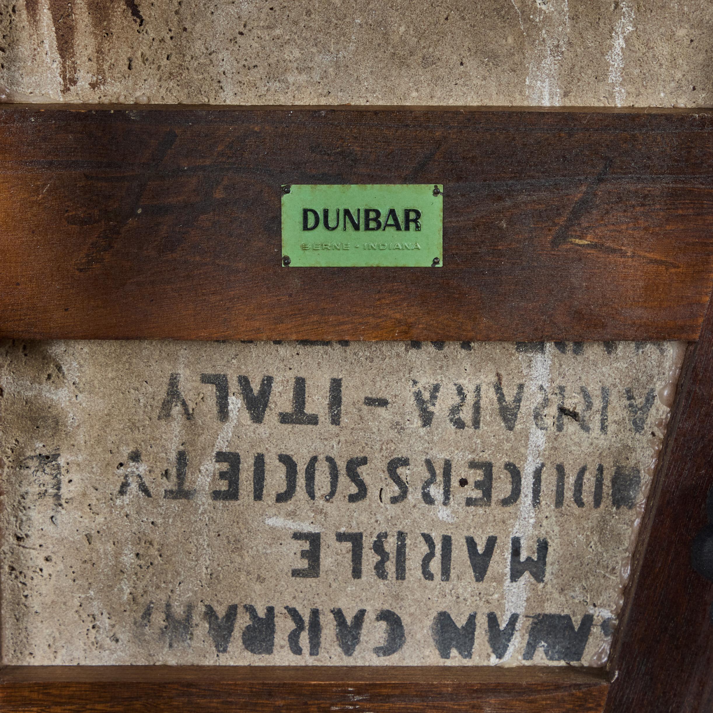 Edward Wormley Marble Top Wedge Side Table for Dunbar For Sale 7