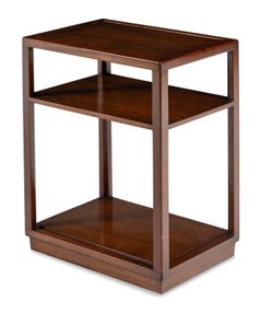 Edward Wormley Midcentury Bi Level Slim End Table for Dunbar
